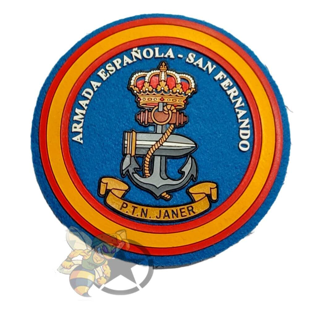 Parche P.T.N. Janer. Armada Española. San Fernando