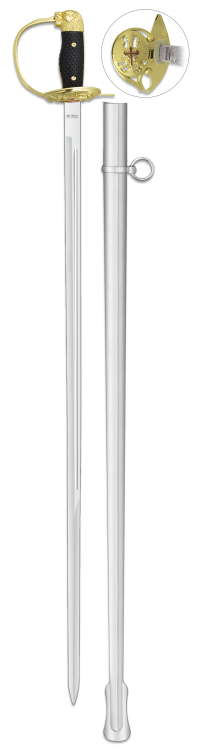 SABLE OFICIAL DORADO CON VAINA